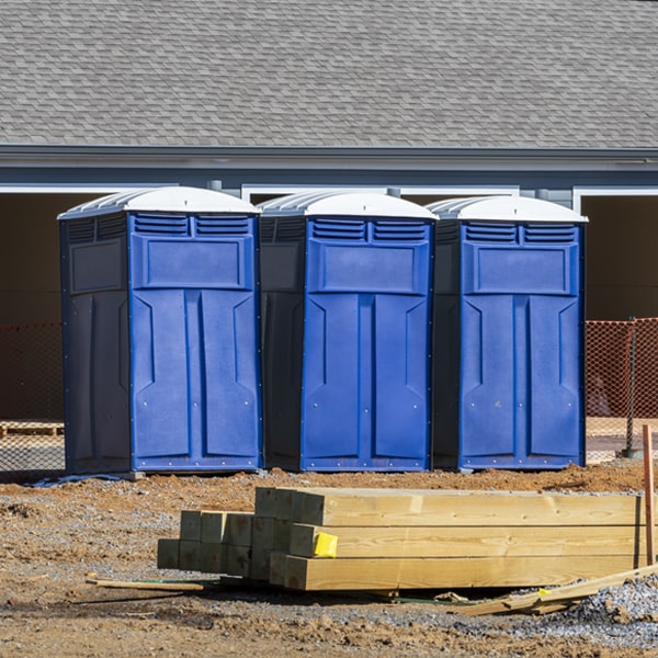 are there any restrictions on where i can place the porta potties during my rental period in Cibolo TX